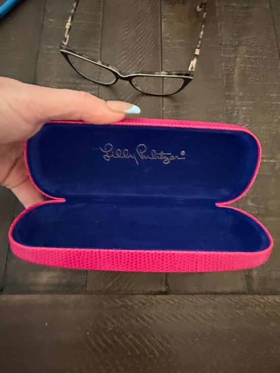 Lilly Pulitzer Bentley Black & Tortoiseshell Cat-Eye Eyeglass Frames main image 7